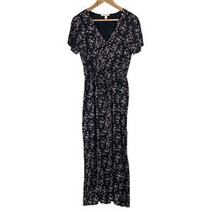 Miami by Francesca’s Faux Wrap Floral‎ Maxi Dress • Women’s Medium